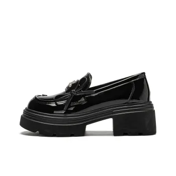 EXULL Q Loafers 6CM Women's Black