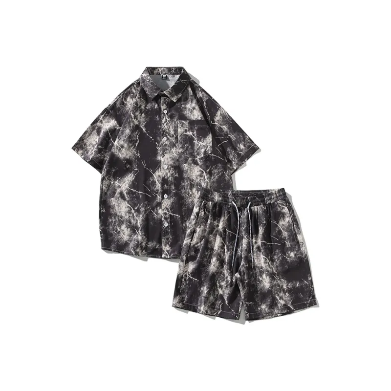 Fakeyoung Shirt Matching Set Unisex-0