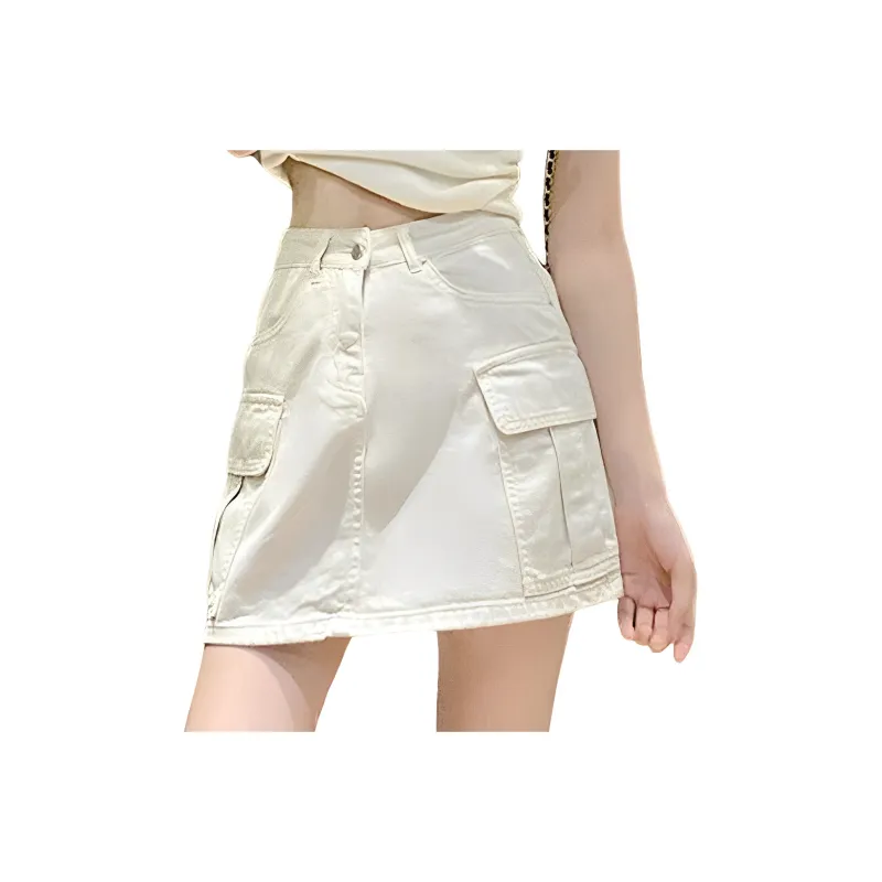 KAISER Cargo Short Skirts Women's Card Gray-0