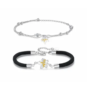 CANHUI Alloy Rope Bracelets Unisex