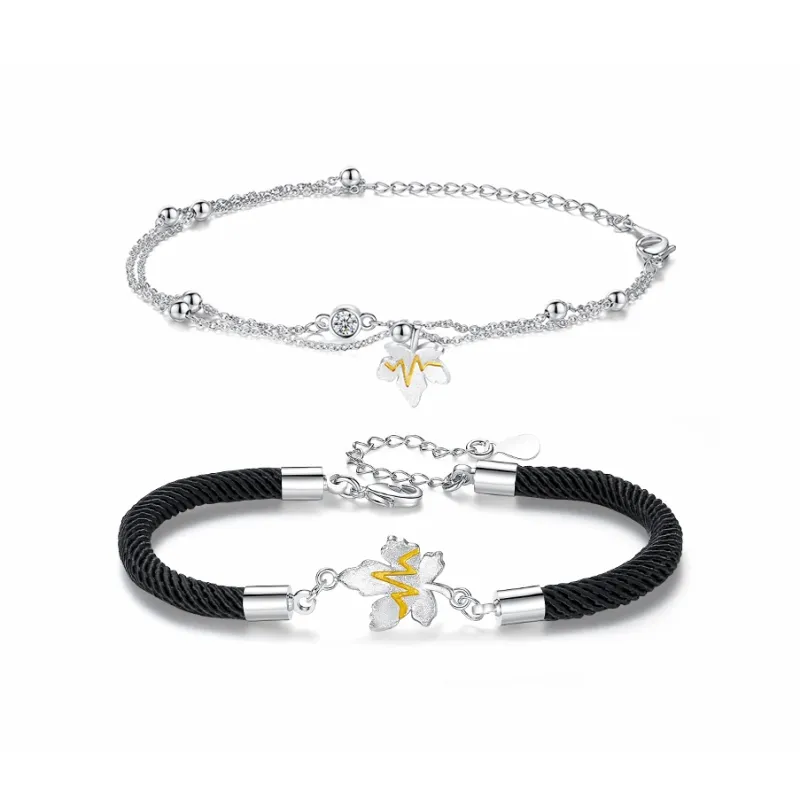 CANHUI Alloy Rope Bracelets Unisex-2