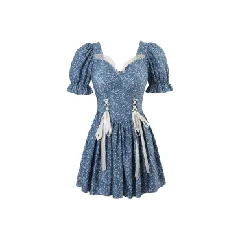 CHARM PICK One-piece Swimsuit Women's Blue