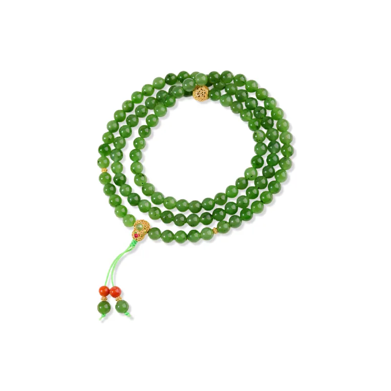 The Call Of The Heart Hetian Jade Bracelets Jasper Unisex-0