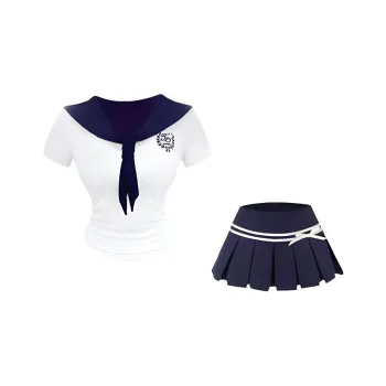 TIBINB Two Piece Skirt Sets Women's