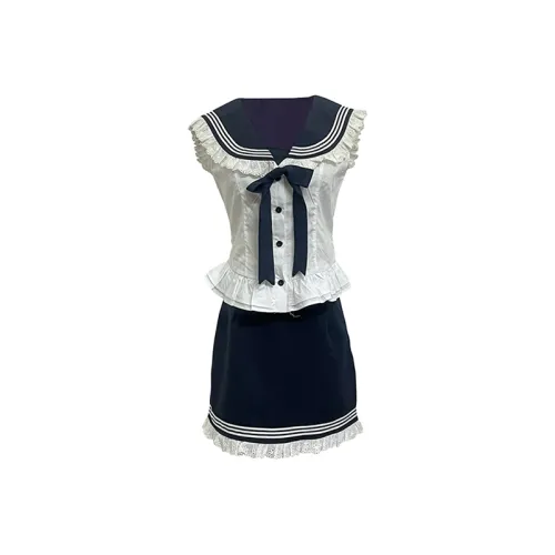 Manekniv Two Piece Skirt Sets Women's