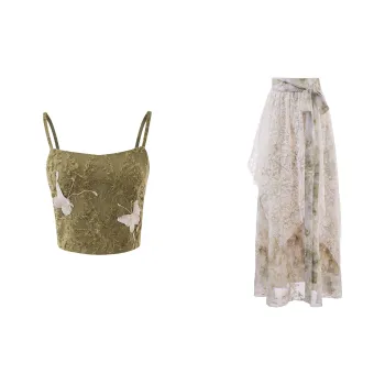 PLANE DRIFT Two Piece Skirt Sets Women's