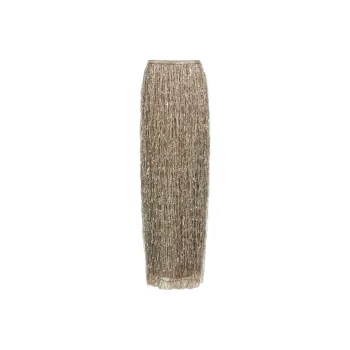 Brunello Cucinelli Sequin Fringed Skirt