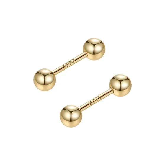 Daisy Dream 999 Fine Silver Stud Earrings Unisex-5