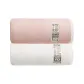 White+Pink]Flannel 80*160cm Bath Towels (New Binding Upgraded)