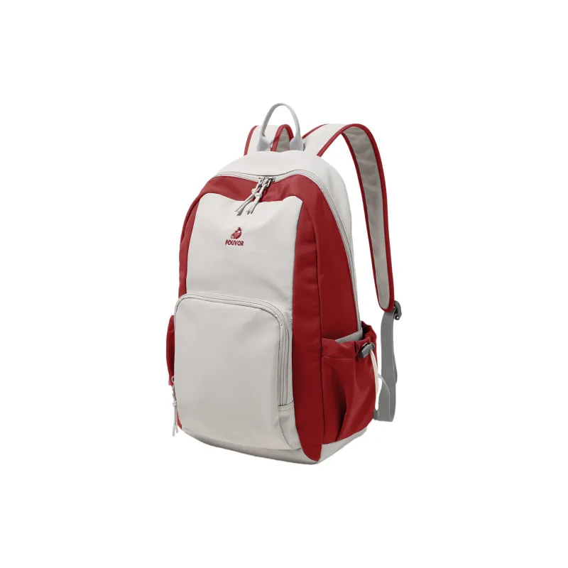 FOUVOR Nylon Fabric Backpack Women's Multicolor-1