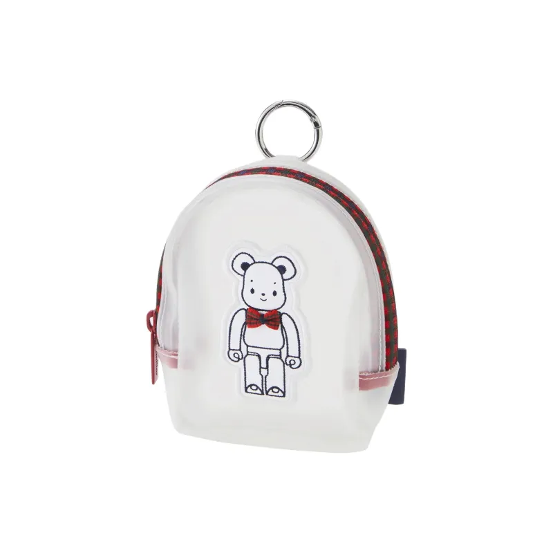 FAMILIAR X BE@RBRICK Collaboration Polyvinyl Chloride Bag Accessory Unisex Clear White-0