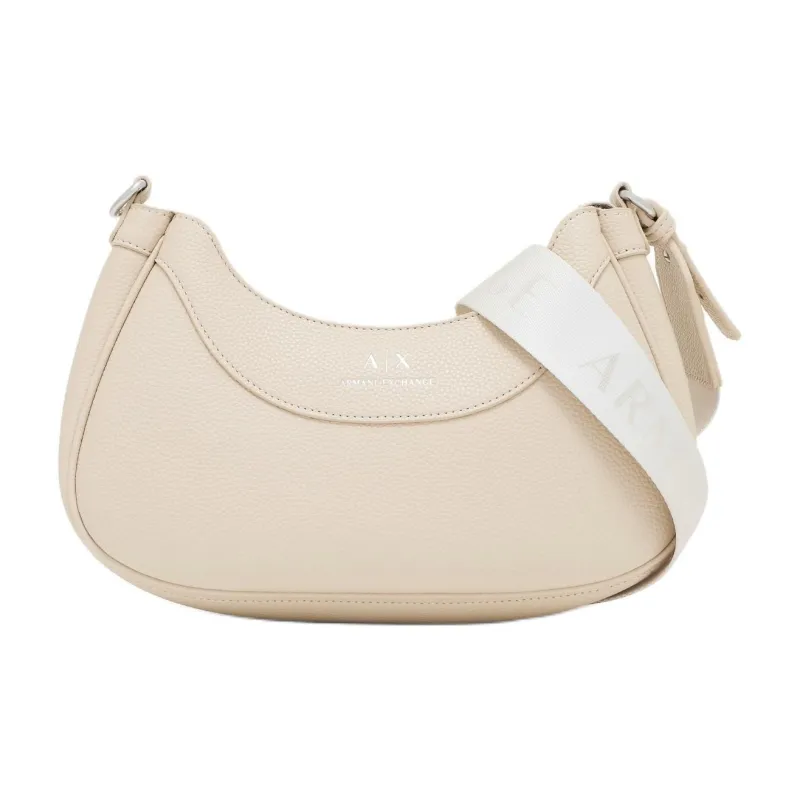 ARMANI EXCHANGEAE Polyurethane Shoulder Bag, Crossbody Bag Women's Beige-0