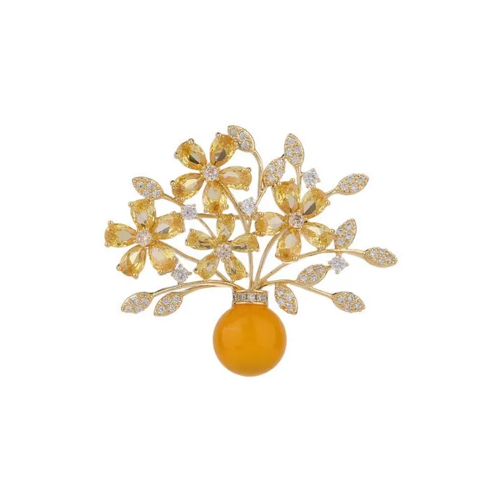 Yamaichi Maru Eco Friendly Copper Brooches Women's-0