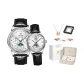 Black Leather Raw White Couple Confession 1 Pair[Crown Box]