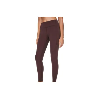 Lululemon Speed Up Sports Pants 28' Women's Red Brown
