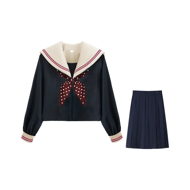 Luohua Candy Two Piece Skirt Sets Women's-4