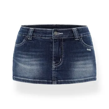 NAWS Denim Shorts Women's Summer Night Blue