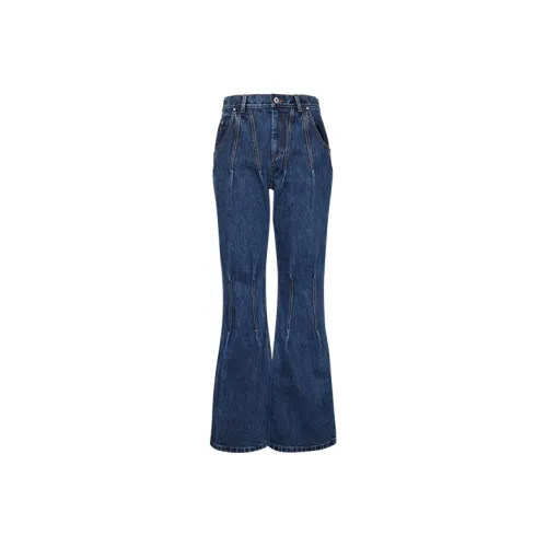 SIQIZ Jeans Women's Royal Blue