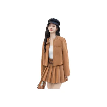 Cypress House Skirt Set Women's Maillard Style Brown
