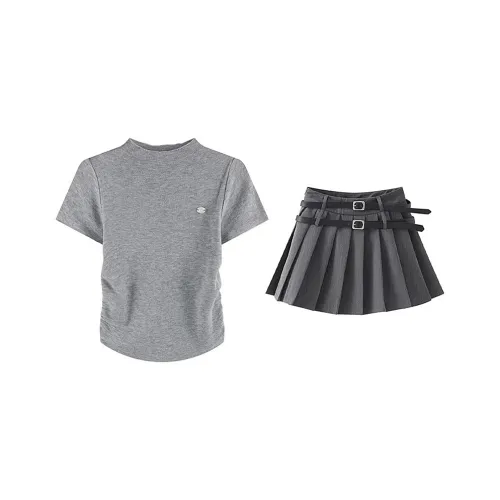 PLANE DRIFT Two Piece Skirt Sets Women's