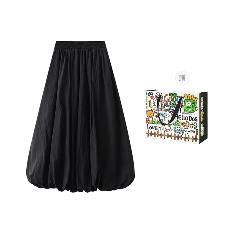 ZVJH Casual Long Skirts Women's-13