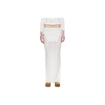 ECKHAUS LATTA Casual Long Skirts Women's White