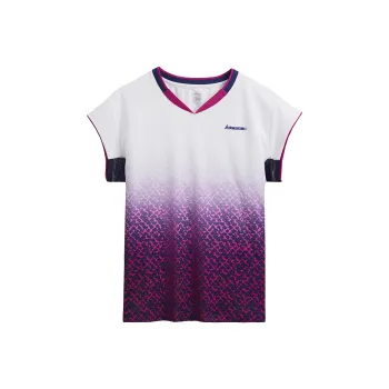 Kawasaki Contest Series Badminton Jersey Women's Fuchsia