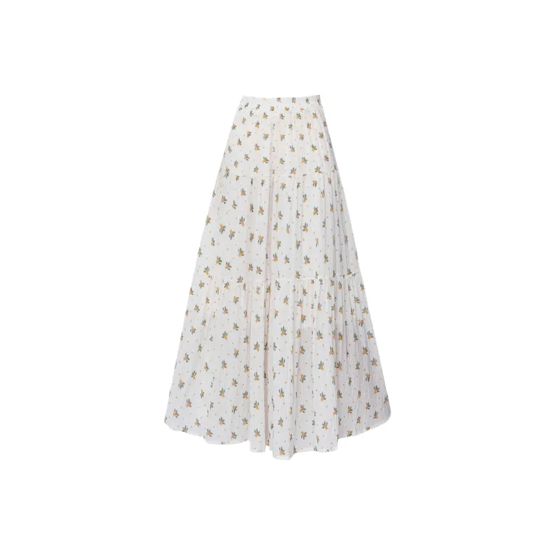Mu Xiao Xin Casual Long Skirt Women's-0