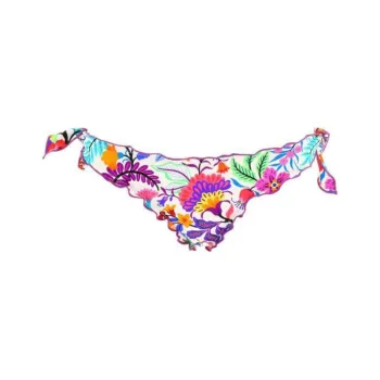 MC2 Saint Barth Floral Printed Side-Tied Bikini Briefs