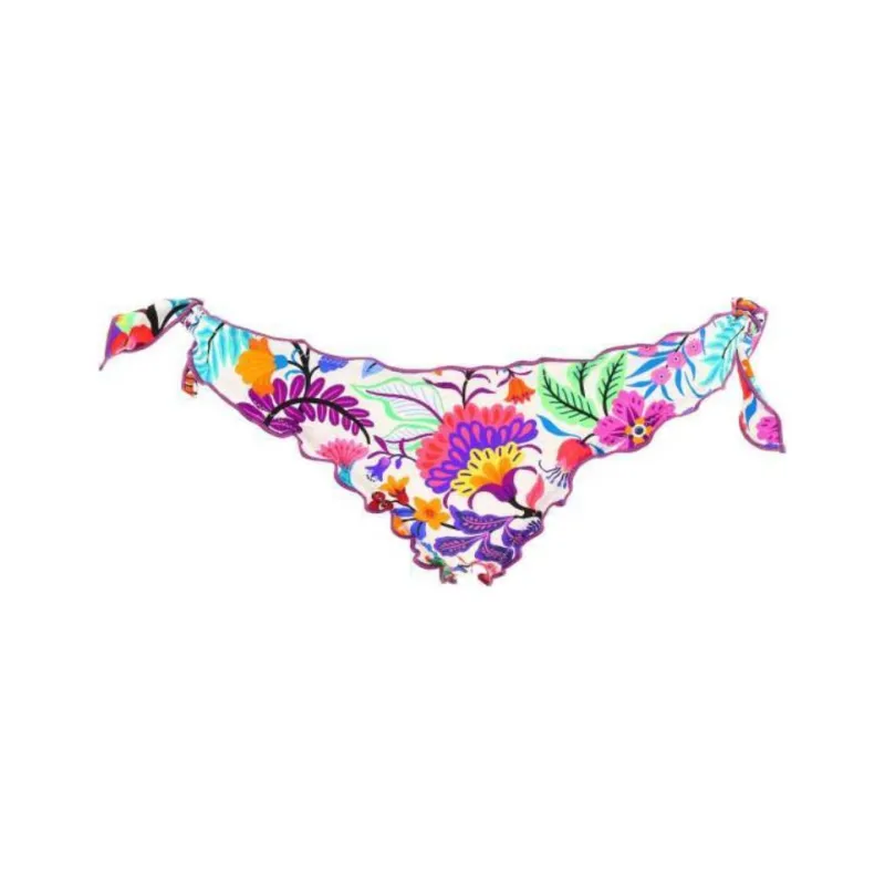 MC2 Saint Barth Floral Printed Side-Tied Bikini Briefs-0
