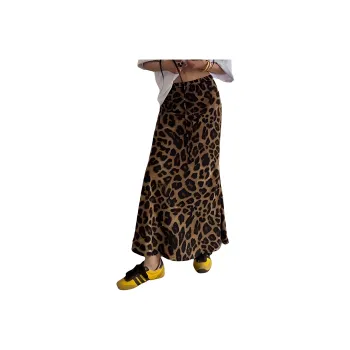 Wbwq Casual Long Skirt Women's Image Color