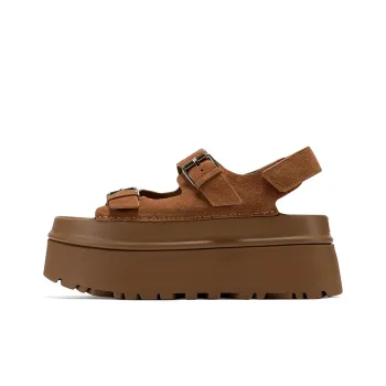 GG CC Platform Beach Sandals Women's