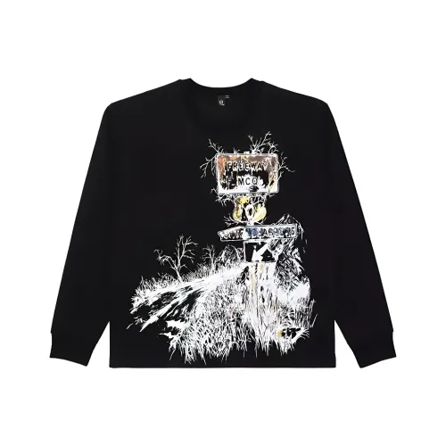 Herbal Primer Sweatshirt Unisex Black