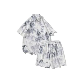 Fakeyoung Shirt Matching Set Unisex