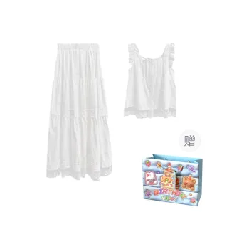 BRASS SCOUT Skirt Set Women's White
