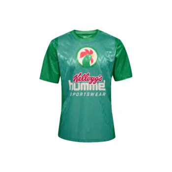 Hummel Kellogg's Football Jersey Soccer Jerseys Women's Green