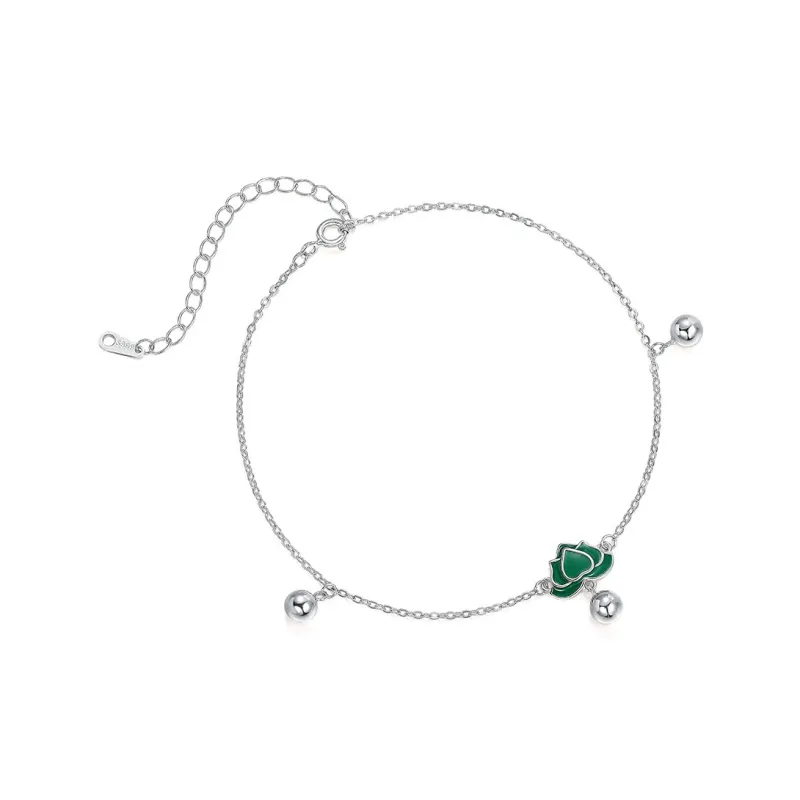 MONI JEWELLERY S999 Fine Silver Anklets Women's-0