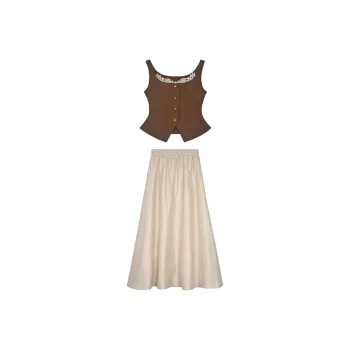 Incolore Two Piece Skirt Sets Women's