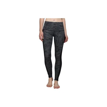 Lululemon Wunder Under Athletic Trousers Women's Gray Black
