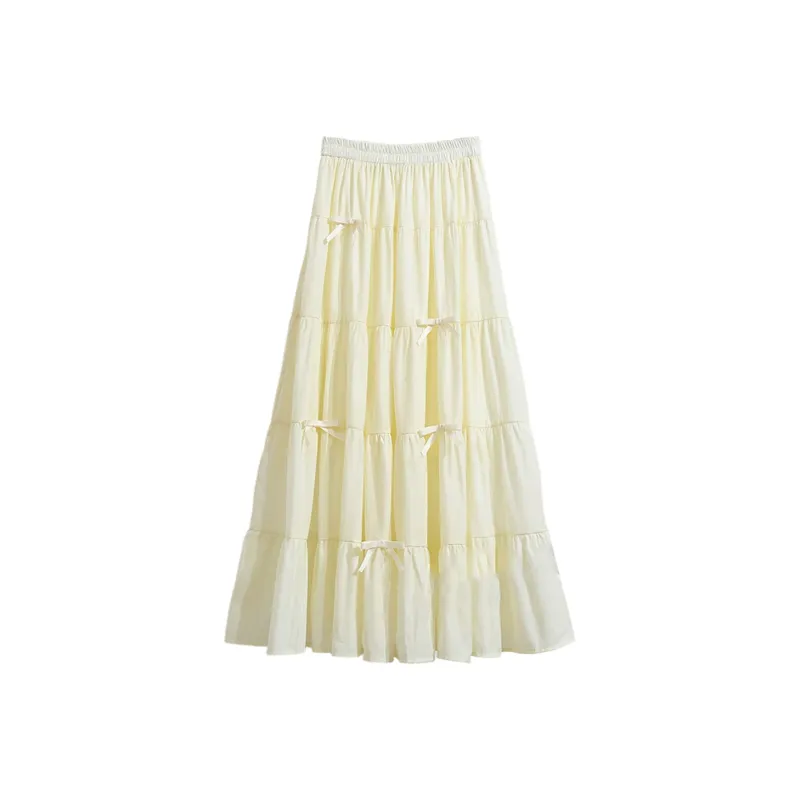 LEMON FAIRY Casual Long Skirts Women's-12