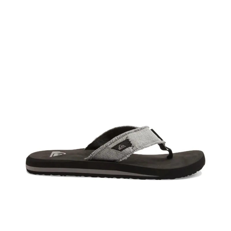 Quiksilver Abrasion Resistant Flip Flops Men's Black-1