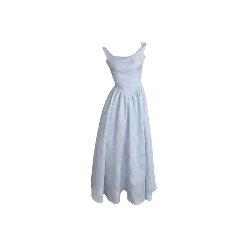 KYKW Sleeveless Dress Women's Blue