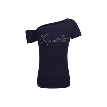 SISC T Shirts Women's Navy Blue
