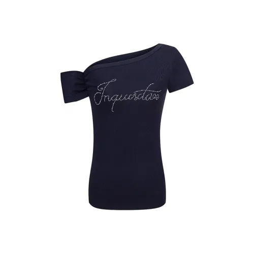 SISC T Shirts Women's Navy Blue