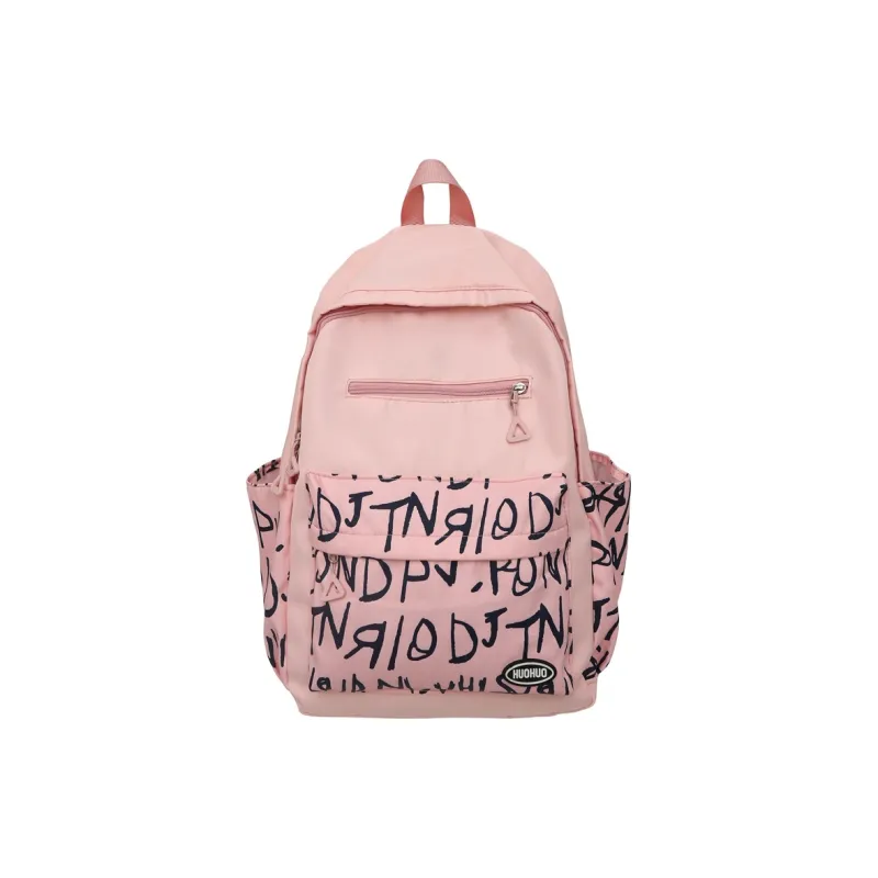 AIBAG Nylon Backpack Unisex Blue White/Blue Green/White/Pink/Khaki-15