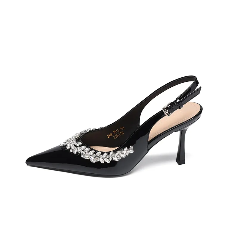 ZHR Slim Heel High Heels 8cm Women's-20