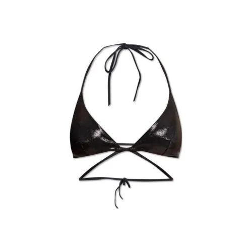 DSQUARED 2 Metallic Effect Bikini Triangle Top
