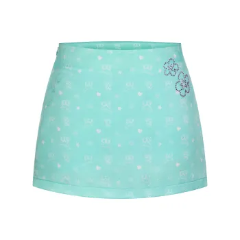 BETWEENAND Casual Short Skirts Women's Mint Green