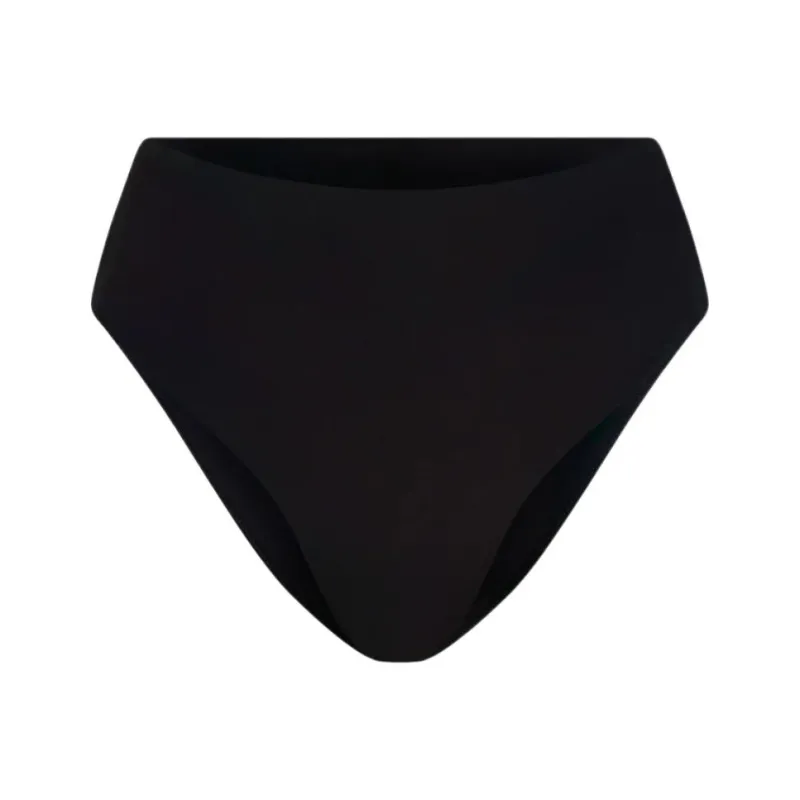 Khy SS24 DROP 008 High Waist Bikini Bottom Swimming Shorts Women's Black-0