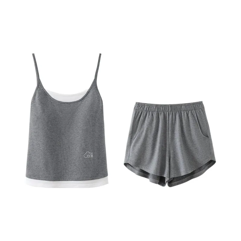 JINGYUN Deep Pajama 70 Pajama Set Women's-0